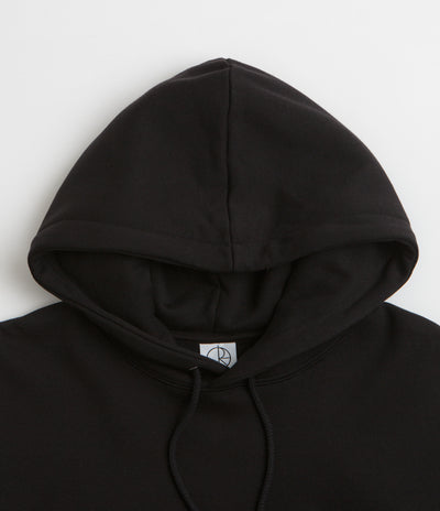 Polar Surf Logo Dave Hoodie in Black