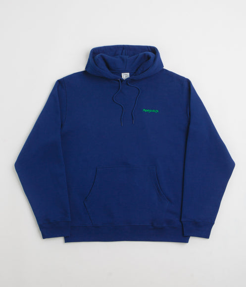Polar Surf Logo Dave Hoodie - Deep Royal Blue