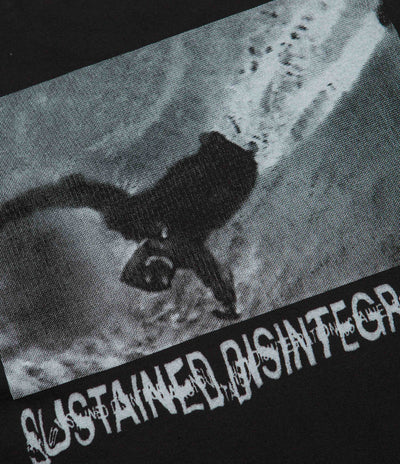 Polar Sustained Disintegration Long Sleeve T-Shirt - Black