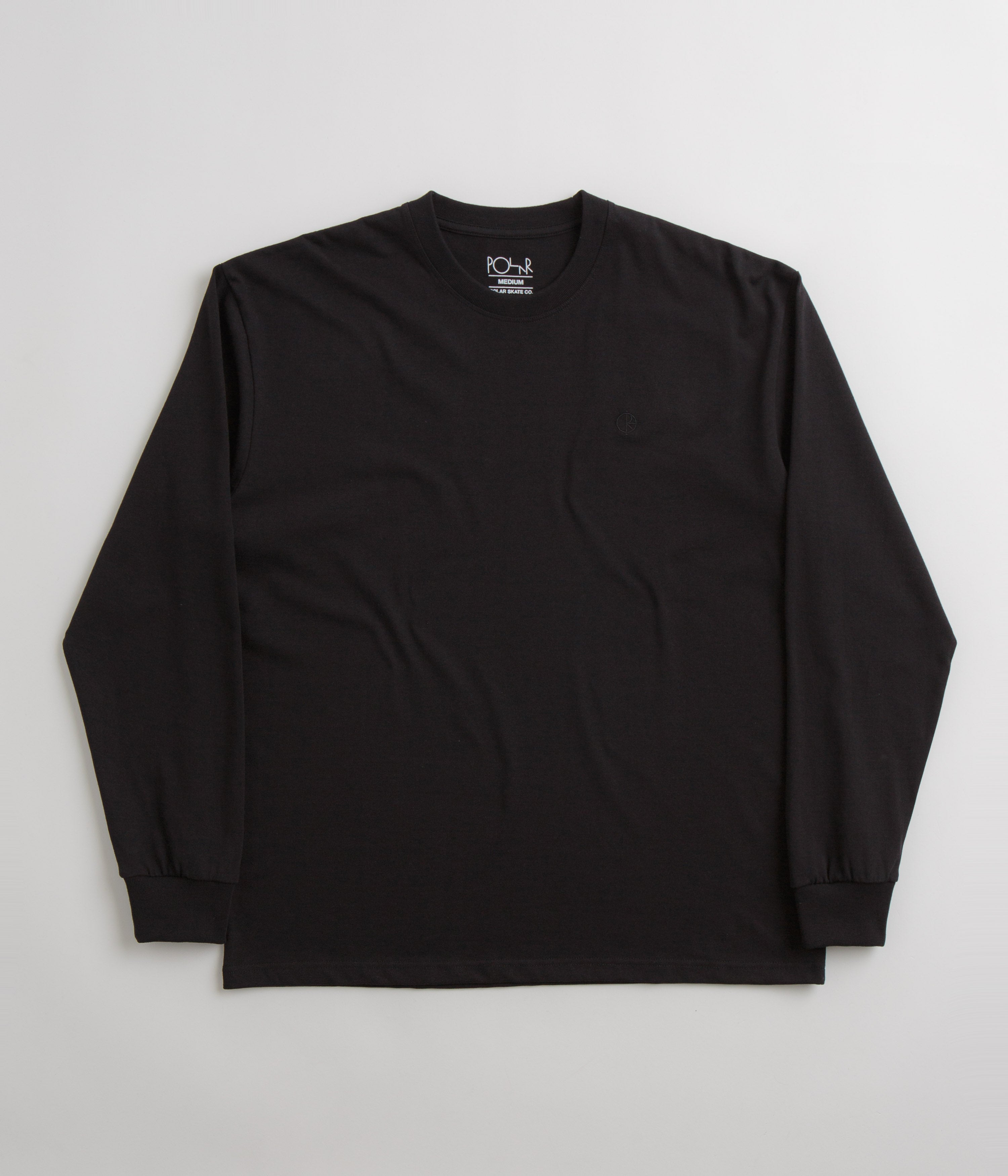 Polar Team Long Sleeve T-Shirt - Black / Black