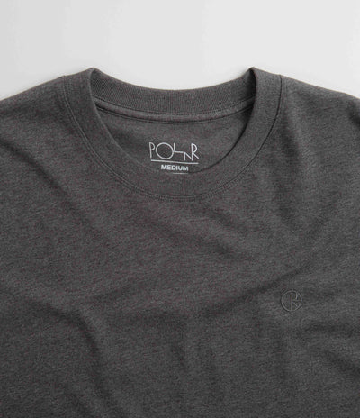 Polar Team Long Sleeve T-Shirt - Dark Grey Melange