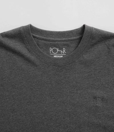 Polar Team T-Shirt - Dark Grey Melange