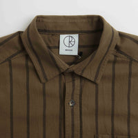 Polar Twill Mitchell Shirt - Beech / Black thumbnail