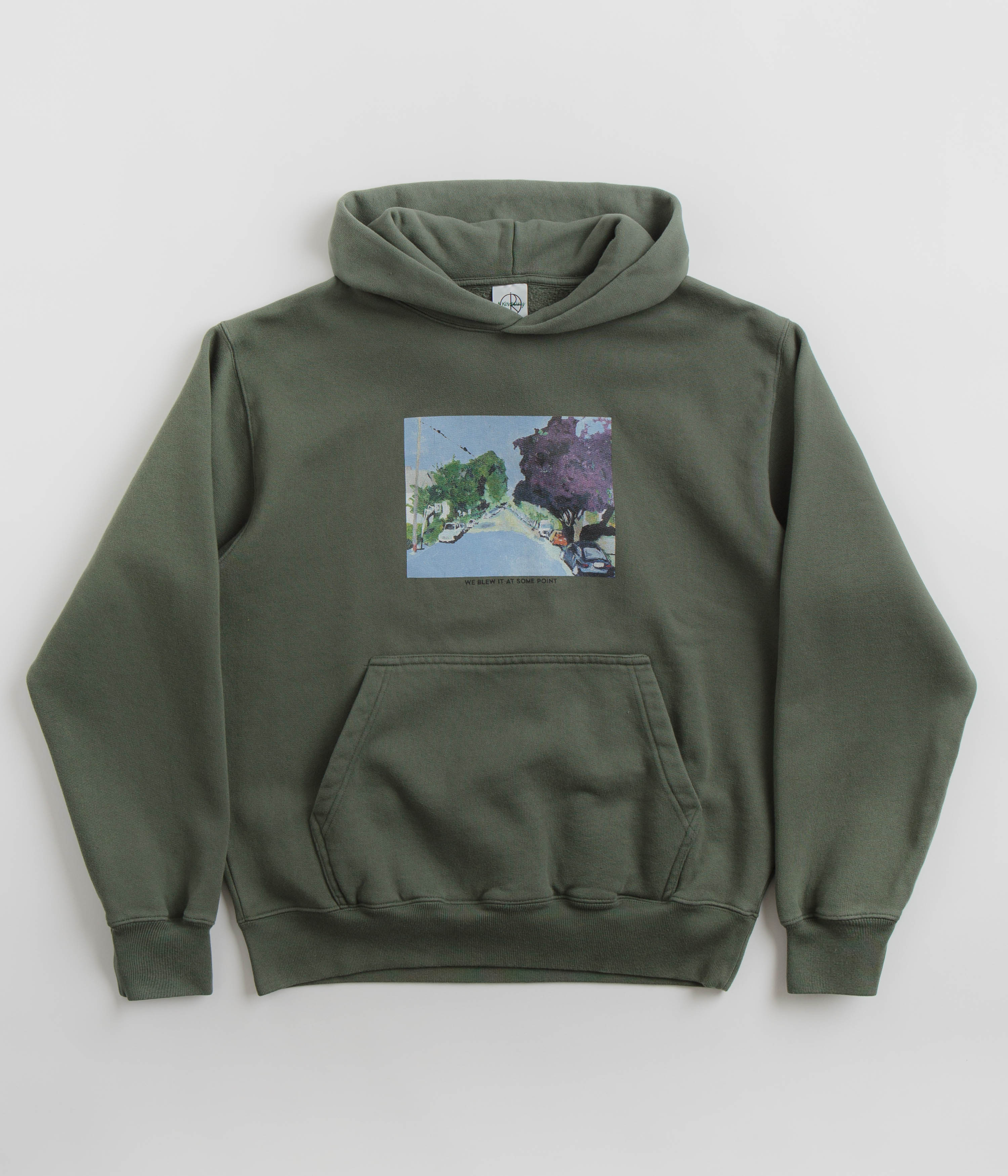Polar We Blew It At Some Point Ed Hoodie - Grey Green
