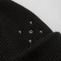 Pop Trading Company Basic Beanie - Black thumbnail