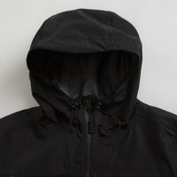 Pop Trading Company Big Pocket Hooded Jacket - Black / Navy Check thumbnail