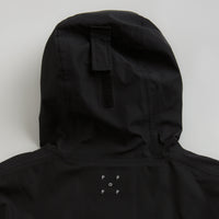 Pop Trading Company Big Pocket Hooded Jacket - Black / Navy Check thumbnail