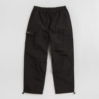 Pop Trading Company Cargo Track Pants - Black thumbnail