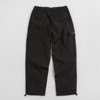 Pop Trading Company Cargo Track Pants - Black thumbnail