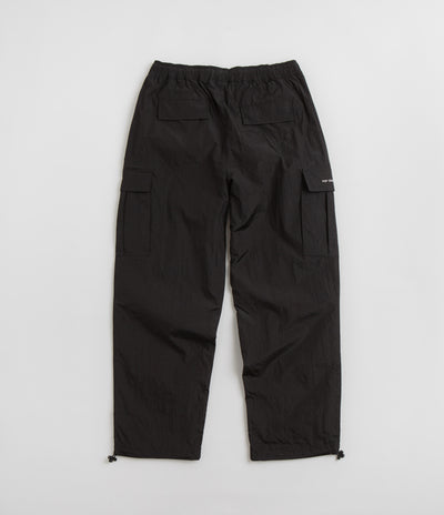 Pop Trading Company Cargo Track Pants - Black