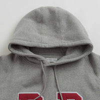 Pop Trading Company College P Hoodie in Grey Heather thumbnail