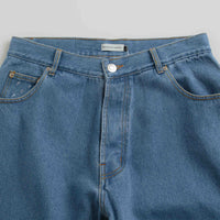 Pop Trading Company Crest Denim DRS Pants - Stonewash thumbnail