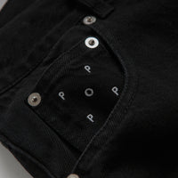 Pop Trading Company DRS Denim Pants - Black thumbnail