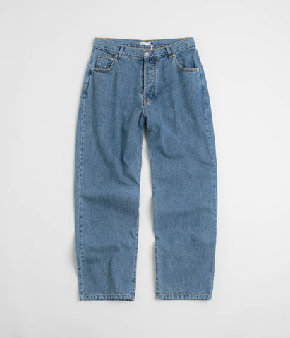 最終値下げ‼️美品‼️POP TRADING COMPANY DENIM PANT Pop Trading Company Drs Denim Pants x Miffy in Blue | SVD USA