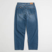 Pop Trading Company DRS Denim Seam Pants in Washed Denim thumbnail