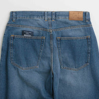 Pop Trading Company DRS Denim Seam Pants in Washed Denim thumbnail