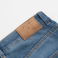 Pop Trading Company DRS Denim Seam Pants in Washed Denim thumbnail