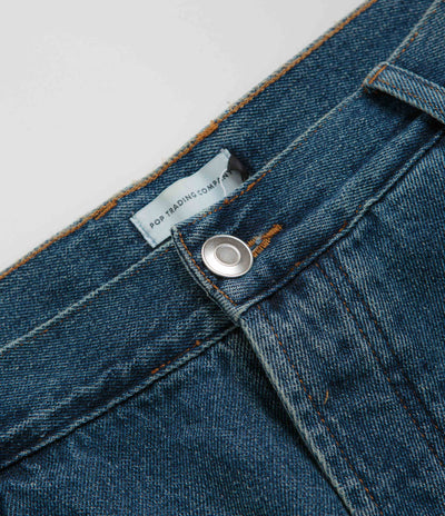 Pop Trading Company DRS Pants - Washed Denim
