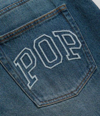Pop Trading Company DRS Pants - Washed Denim