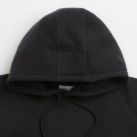 Pop Trading Company Logo Hoodie - Black / White thumbnail