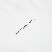 Pop Trading Company Logo T-Shirt - White / Black thumbnail