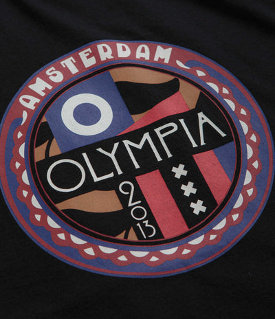 Pop Trading Company Olympia T-Shirt - Black