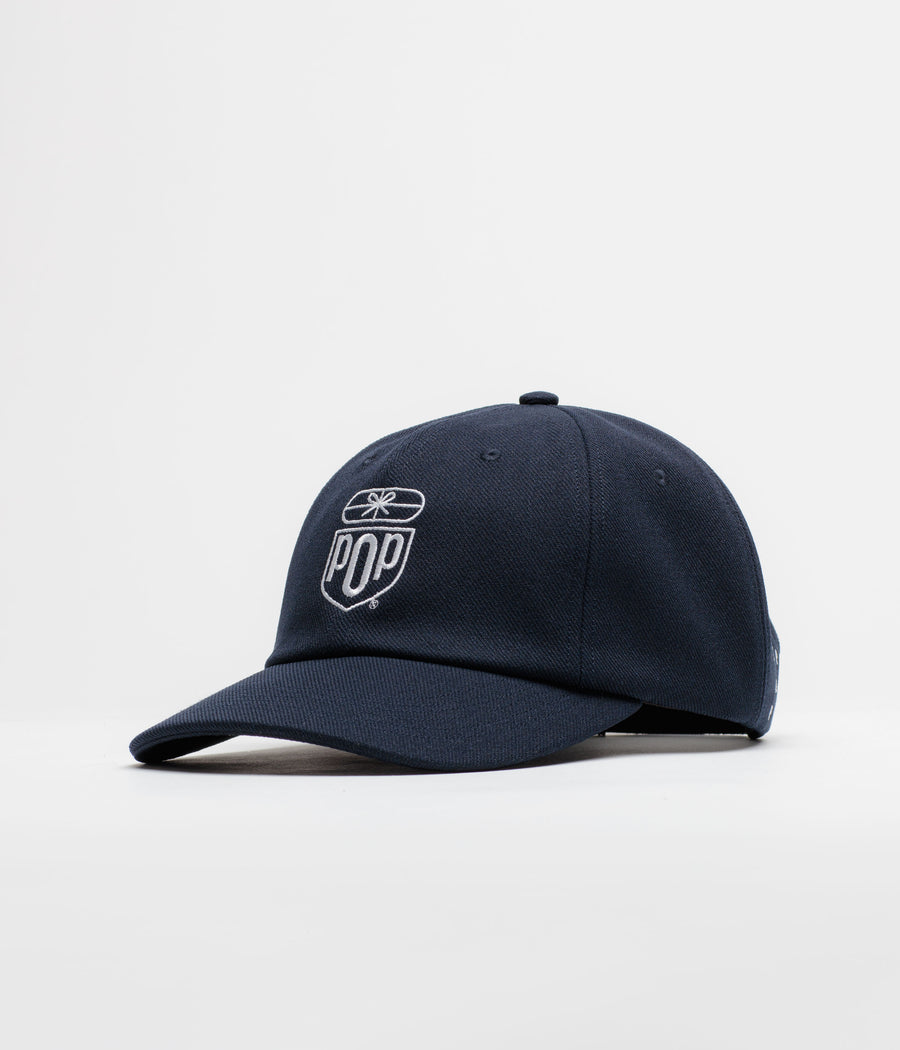 Pop Trading Company Puf Cap in Navy