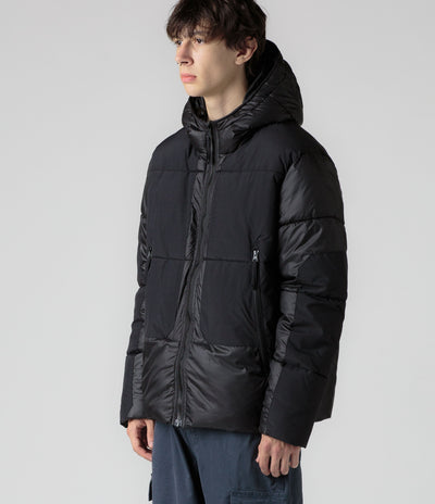 Pop Trading Company Puffer Jacket - Black