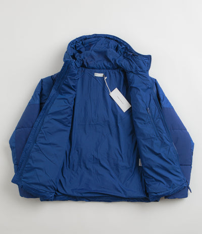 Pop Trading Company Puffer Jacket - Sodalite Blue