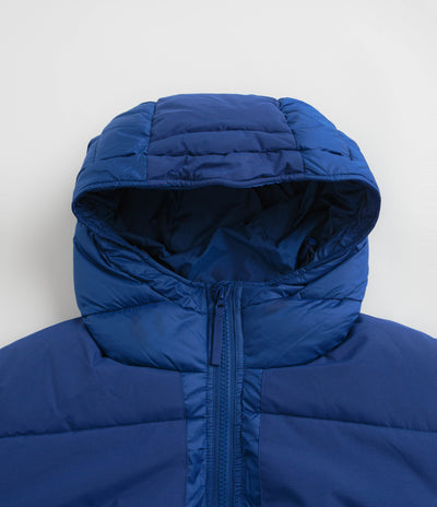 Pop Trading Company Puffer Jacket - Sodalite Blue