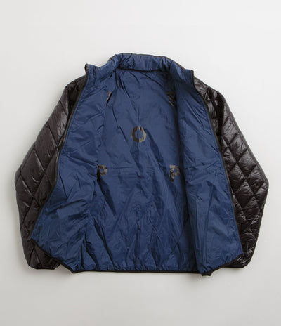 Pop Trading Company Quilted Reversible Jacket - Black