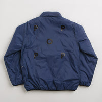 Pop Trading Company Quilted Reversible Jacket - Black thumbnail