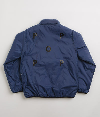 Pop Trading Company Quilted Reversible Jacket - Black