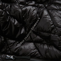 Pop Trading Company Quilted Reversible Jacket - Black thumbnail