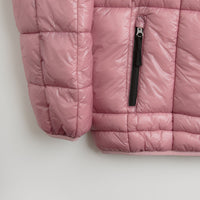 Pop Trading Company Quilted Reversible Puffer Jacket - Mesa Rose / Fired Brick thumbnail