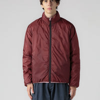 Pop Trading Company Quilted Reversible Puffer Jacket - Mesa Rose / Fired Brick thumbnail