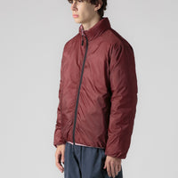 Pop Trading Company Quilted Reversible Puffer Jacket - Mesa Rose / Fired Brick thumbnail