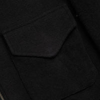Pop Trading Company Terry Full Zip Sweatshirt - Black thumbnail