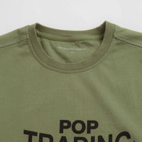 Pop Trading Company Trading T-Shirt - Loden Green thumbnail