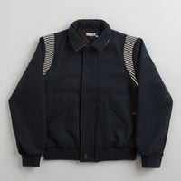 Pop Trading Company Varsity Jacket - Navy thumbnail