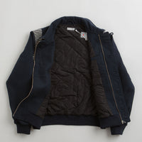 Pop Trading Company Varsity Jacket - Navy thumbnail