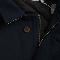 Pop Trading Company Varsity Jacket - Navy thumbnail