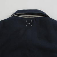 Pop Trading Company Varsity Jacket - Navy thumbnail