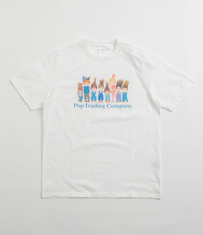 Pop Trading Company x Fiep Pop T-Shirt - White