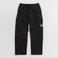 Pop Trading Company x FTC Cargo Sweatpants - Black thumbnail