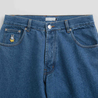 Pop Trading Company x Miffy DRS Denim Jeans in Dark Stonewash thumbnail