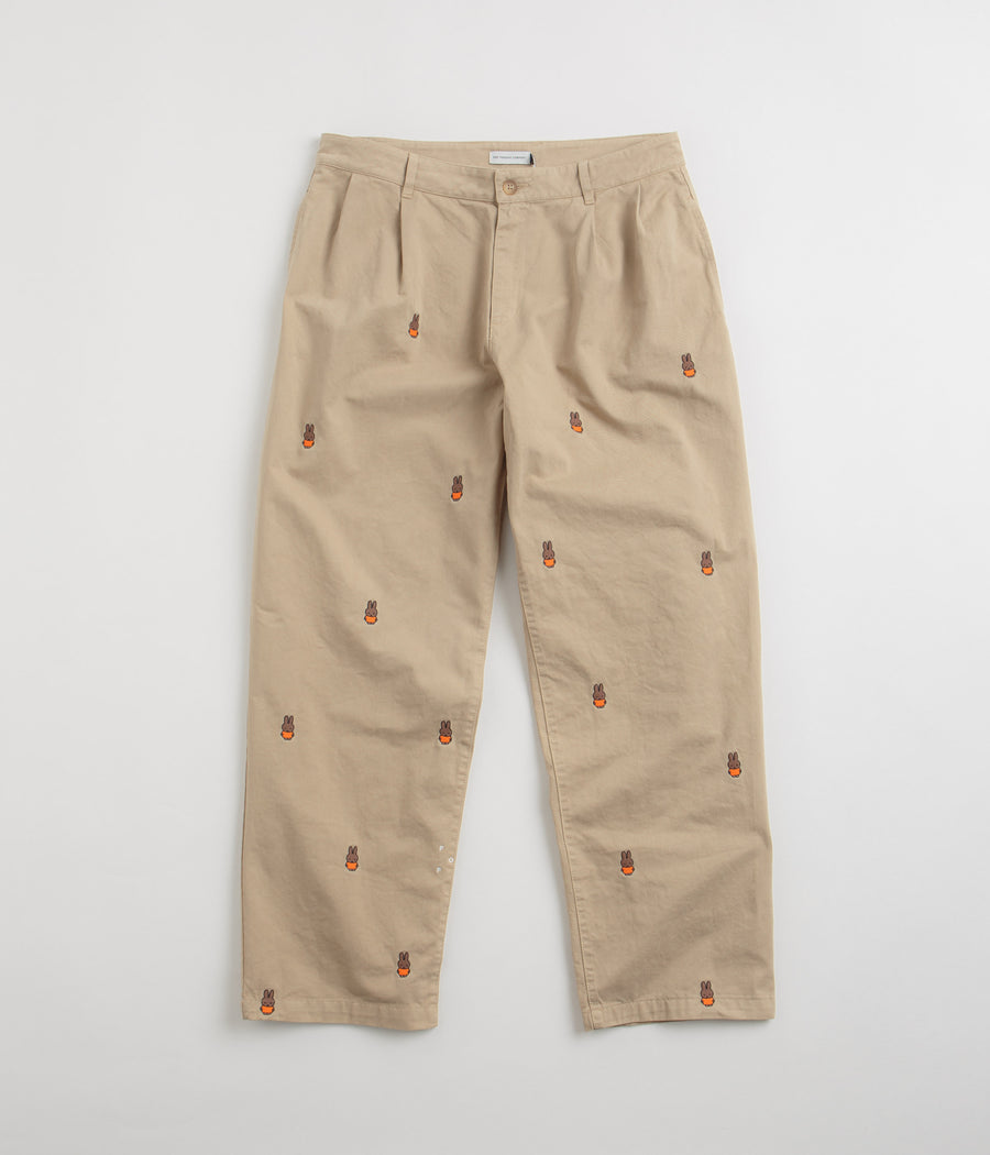 Pop Trading Company x Miffy Suit Pants in Khaki