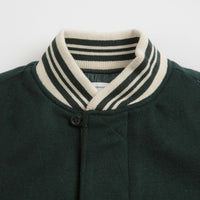 Pop Trading Company x Parra Varsity Jacket - Pine Green thumbnail