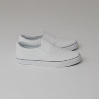 Nike SB Chron 2 Slip Shoes - White / White - White - Black thumbnail