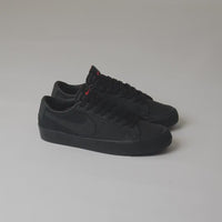 Nike SB Blazer Low Pro GT Shoes - Black / Black - Black - Black thumbnail